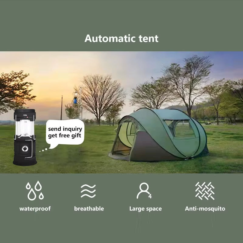 fast tents to set up No Need to Set up Fast Opening Camping Tents for Throwing Tents, Fully – Dapri Outdoors