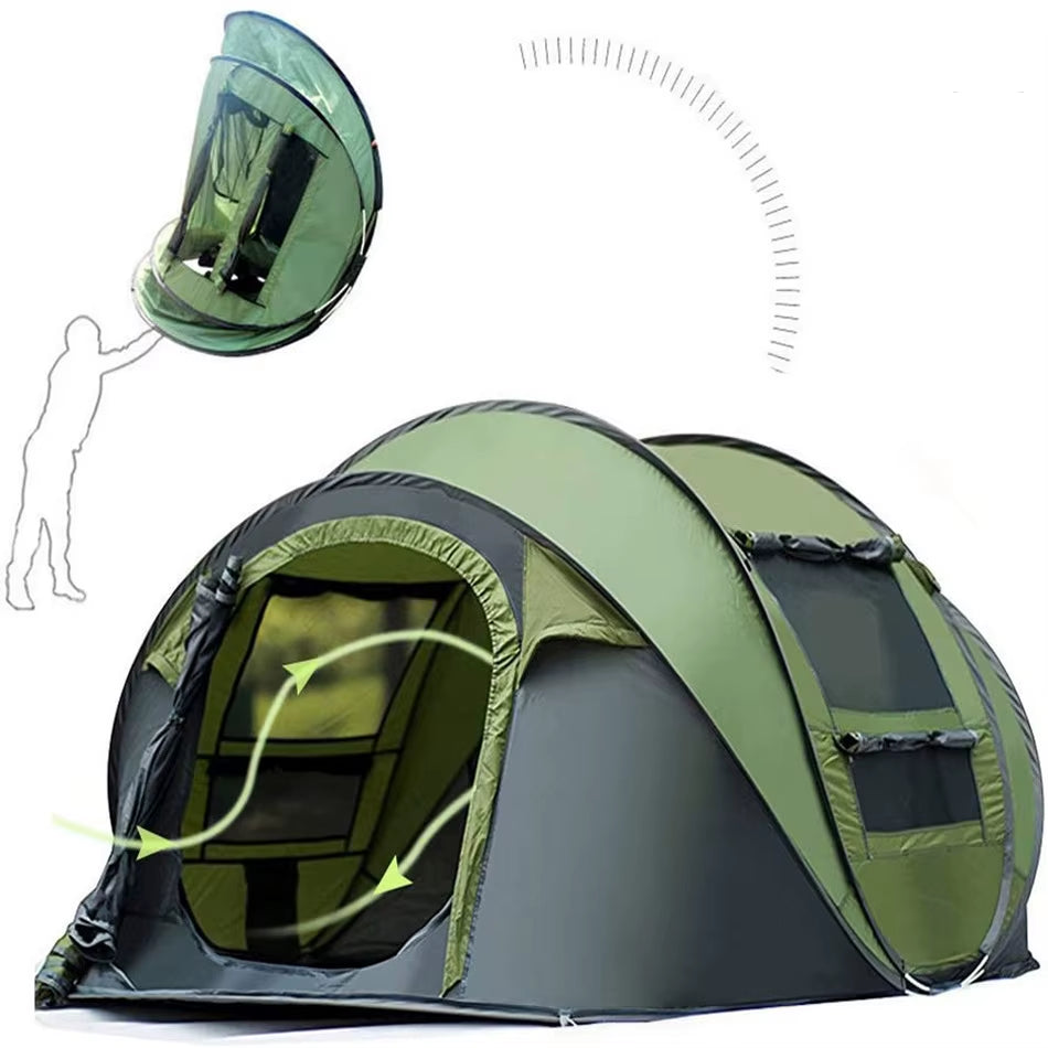 throwing tent No Need to Set up Fast Opening Camping Tents for Throwing Tents, Fully – Dapri Outdoors